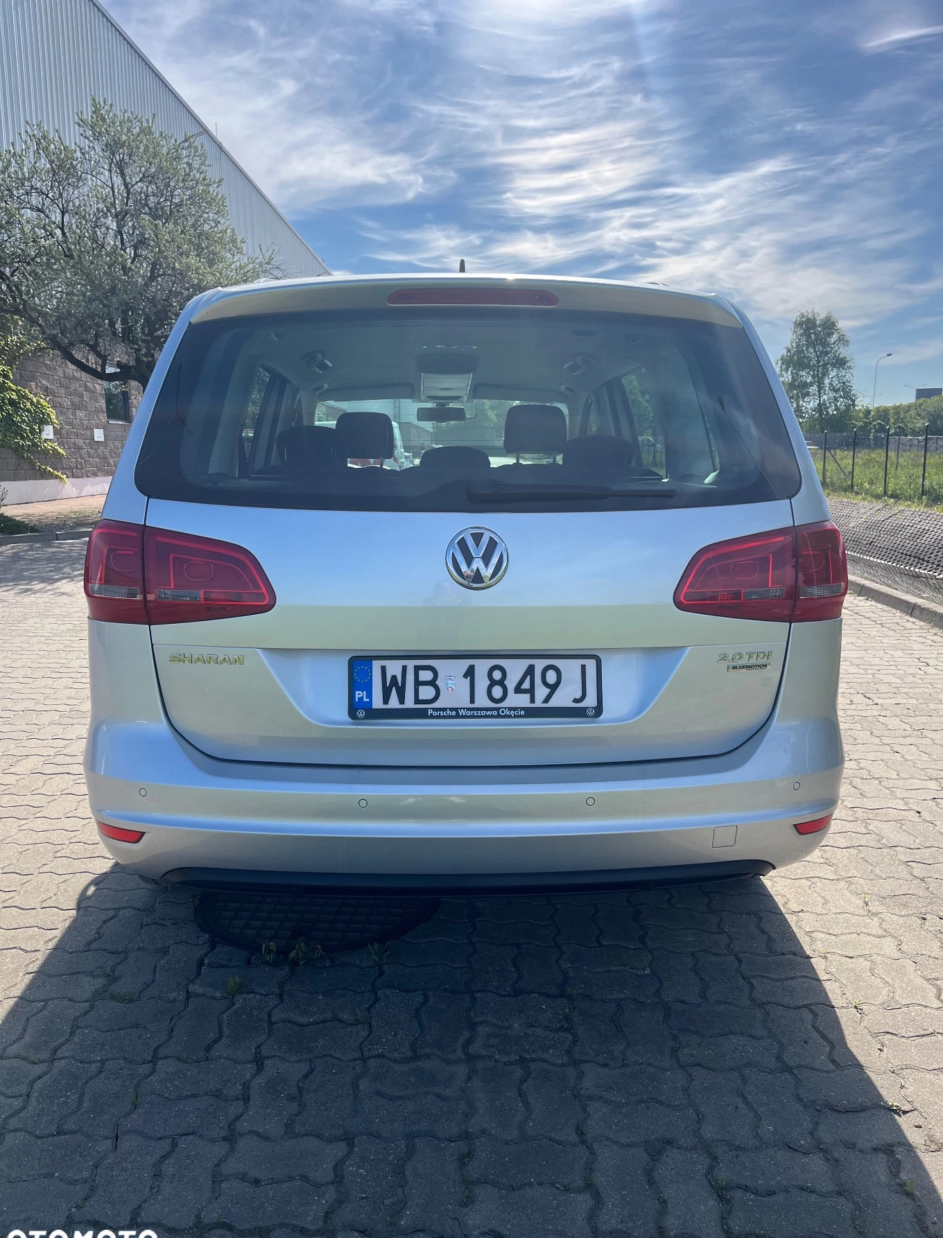 Volkswagen Sharan cena 57000 przebieg: 200600, rok produkcji 2014 z Warszawa małe 92